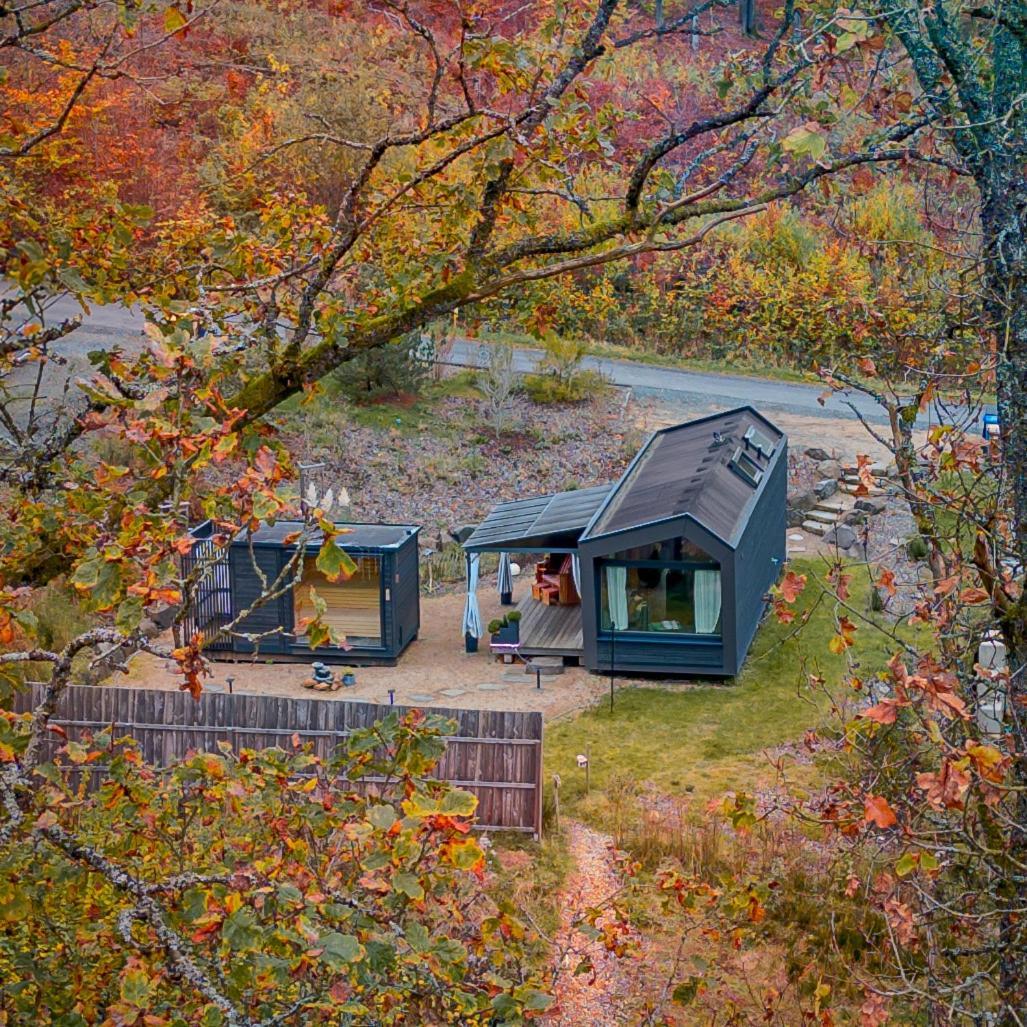 Cabin Westerwald Sauna Zubuchbar Niederdreisbach Luaran gambar